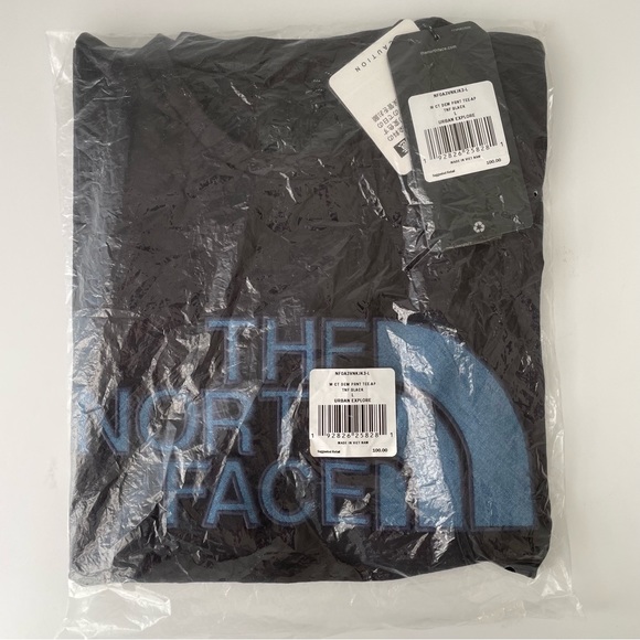 NWT The North Face Black Series City Denim Tee - Black - Picture 5 of 6